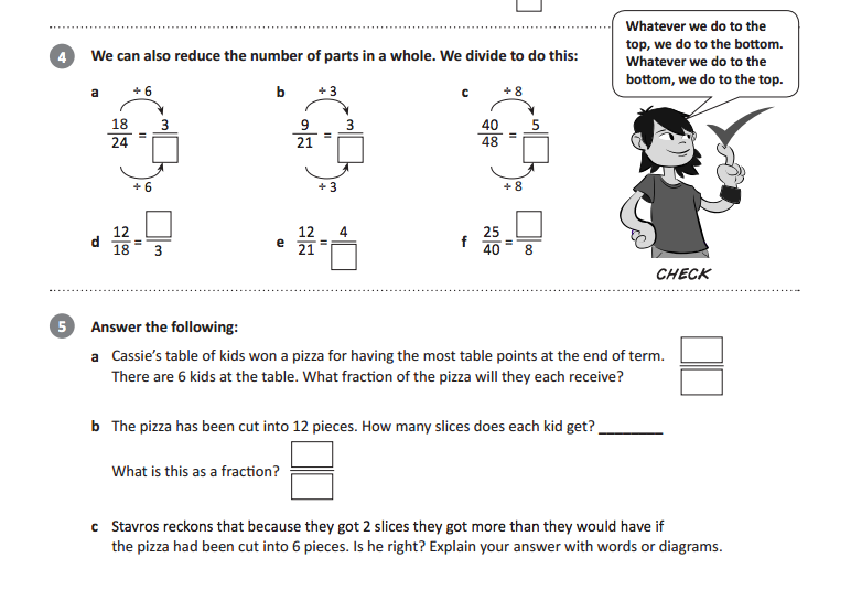 Equivalent Fractions - Miss Harris' Year 6 Website